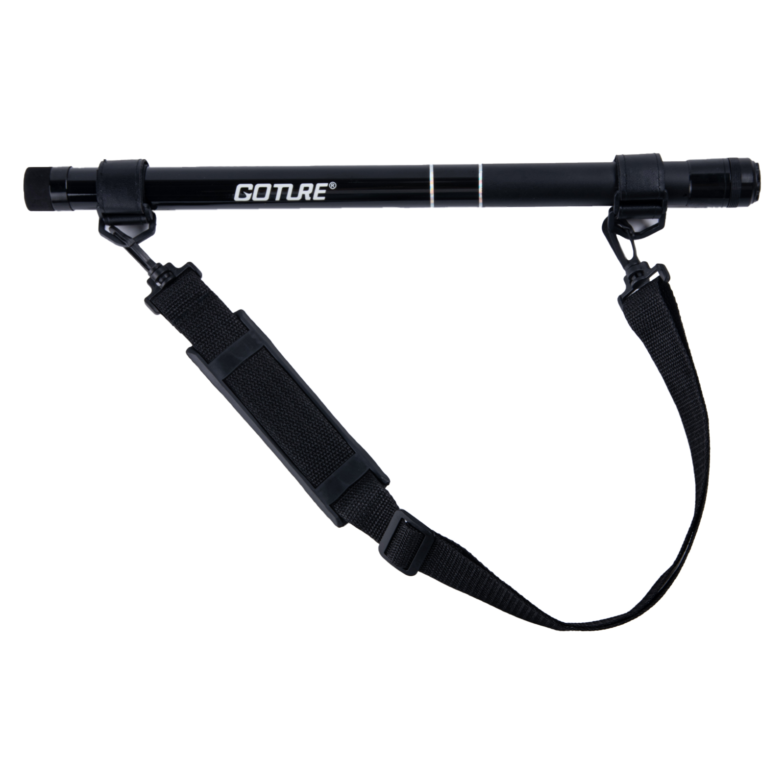 Cycling Landing Gear - Goture ショートネットポール 伸縮式ランディングポール 軽量 ベルトネットハンドル付き ロックフィッシング
