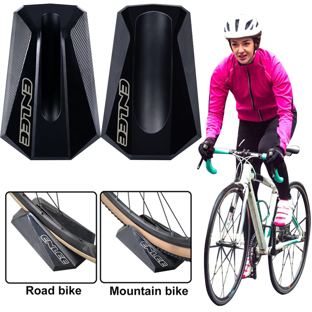 Cycling Gear Stand - バイク前輪ライザーブロック前輪サポートノンスリップバイクトレーナースタンド高耐久バイクタイヤホルダートレーニングエクササイズ用