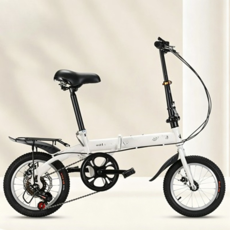 Cycling Gear Gifts - 卸売12/14インチ折りたたみ自転車 大人用 軽量通勤自転車 ギフト ギアシフト 男女兼用