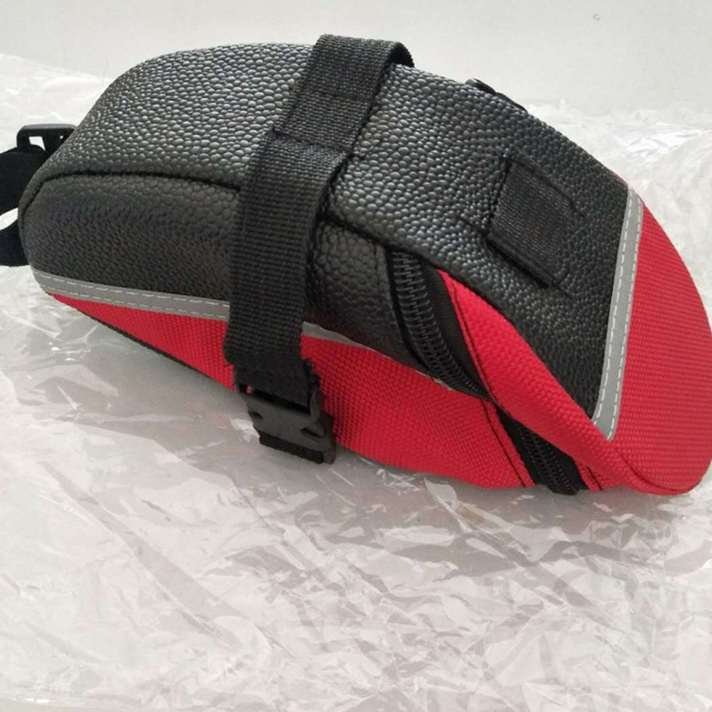 Cycling Gear Essentials - サイクリングサドルテールバッグ防水マウンテンバイクシート下収納ポーチツール、電話、財布、ギア用コンパクトライド必需品