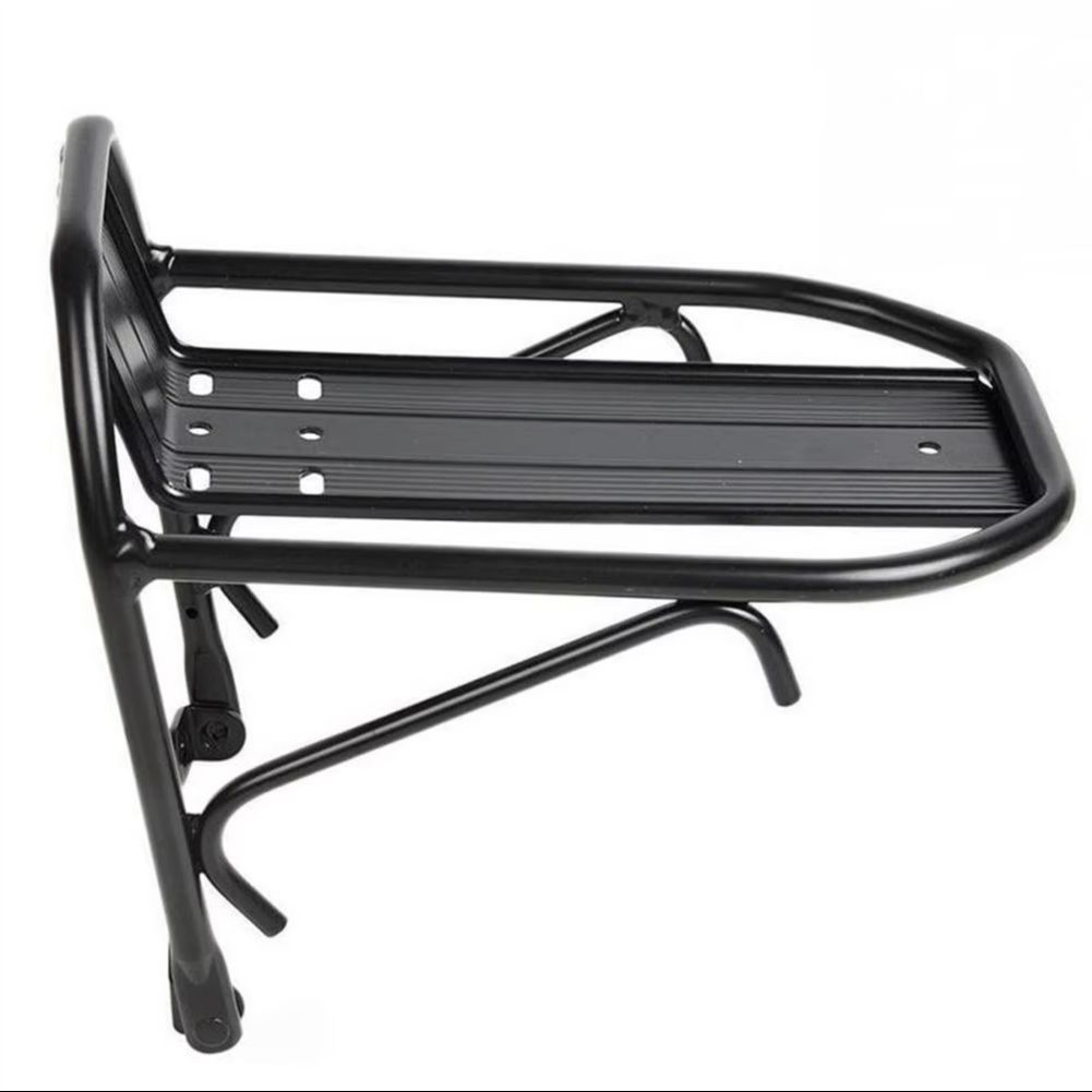 Cycling Gear Storage Rack - アルミ合金製MTBロードサイクリングバイク自転車フロントラックキャリアパニアバッグ荷物棚ブラケットトランク（自転車部品用）