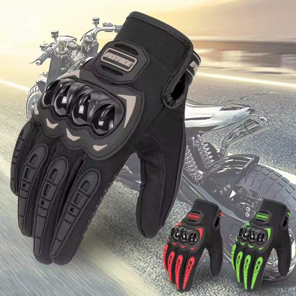 Cycling Gear Display - オートバイグローブ メンズ タッチスクリーン対応 モト レーシング ライディング