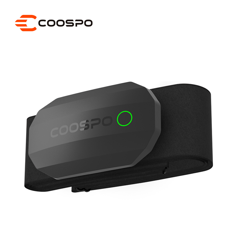 Cycling Heart Rate Monitor - 心拍数センサーCOOSPO-H808S,デュアルモード,ANT,チェストストラップ付きBluetooth,Wahoo Garmin Zwift用サイクリングコンピューター,スポーツモニター