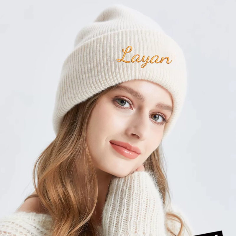 刺繍カスタマイズ、無地、丁寧に作られた厚手のニット帽、学校、 - Cycling Gear Gifts のレビューと価格