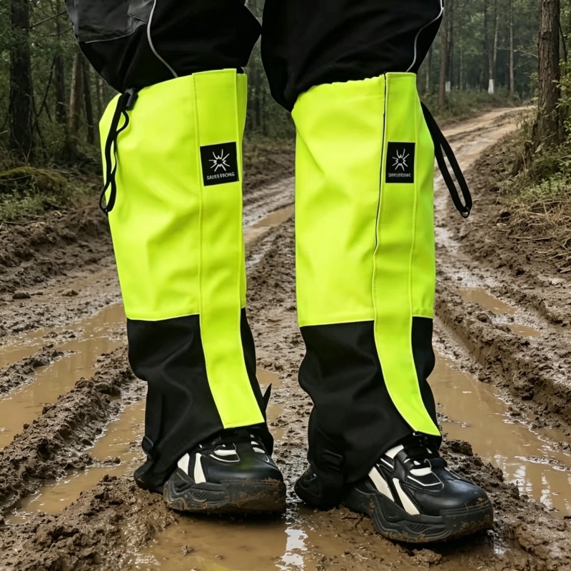 防水雪砂防止レッグゲイター、アウトドア登山、スキー、砂漠ハイ - Cycling Gear Essentials のレビューと価格