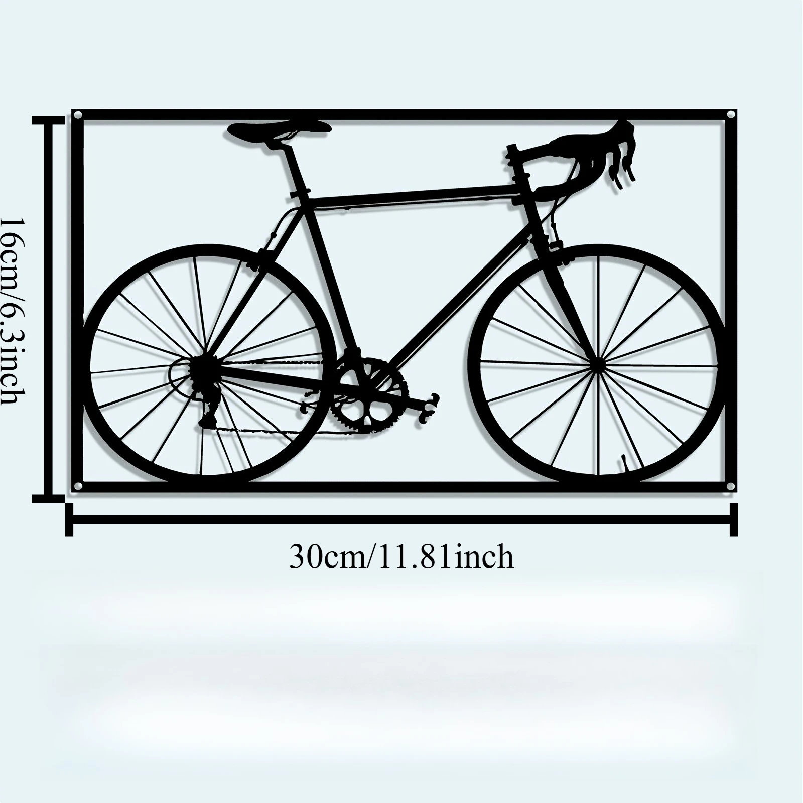 CIFBUY メタルウォールアート 鉄製自転車装飾 丈夫なギ - Cycling Gear Gifts のレビューと価格