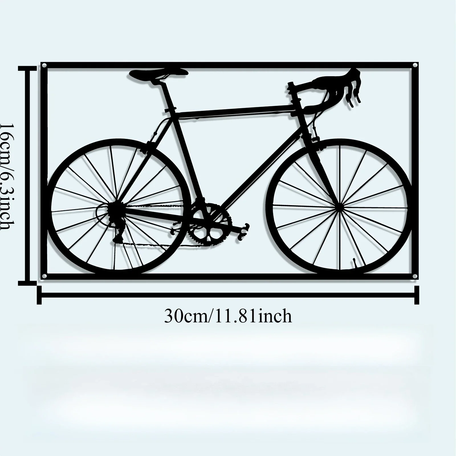 CIFBUY メタルウォールアート 鉄製自転車装飾 丈夫なギ - Cycling Gear Gifts のレビューと価格
