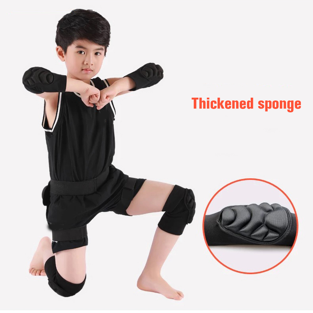 1 ペア子供用膝パッドと肘パッドセット幼児ソフト保護具、スポ - Cycling Protective Gear Kids のレビューと価格