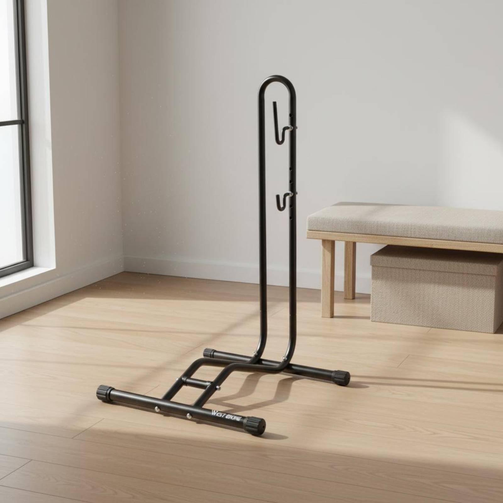 垂直自転車スタンド 安定した垂直自転車修理スタンド 自立型サ - Cycling Gear Stand のレビューと価格
