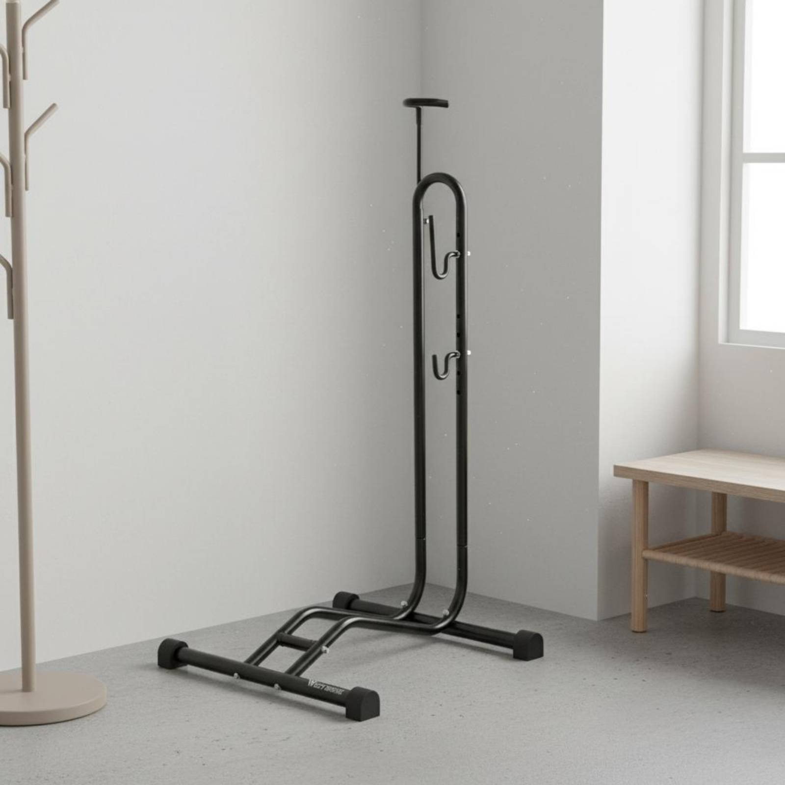 垂直自転車スタンド 安定した垂直自転車修理スタンド 自立型サ - Cycling Gear Stand のレビューと価格