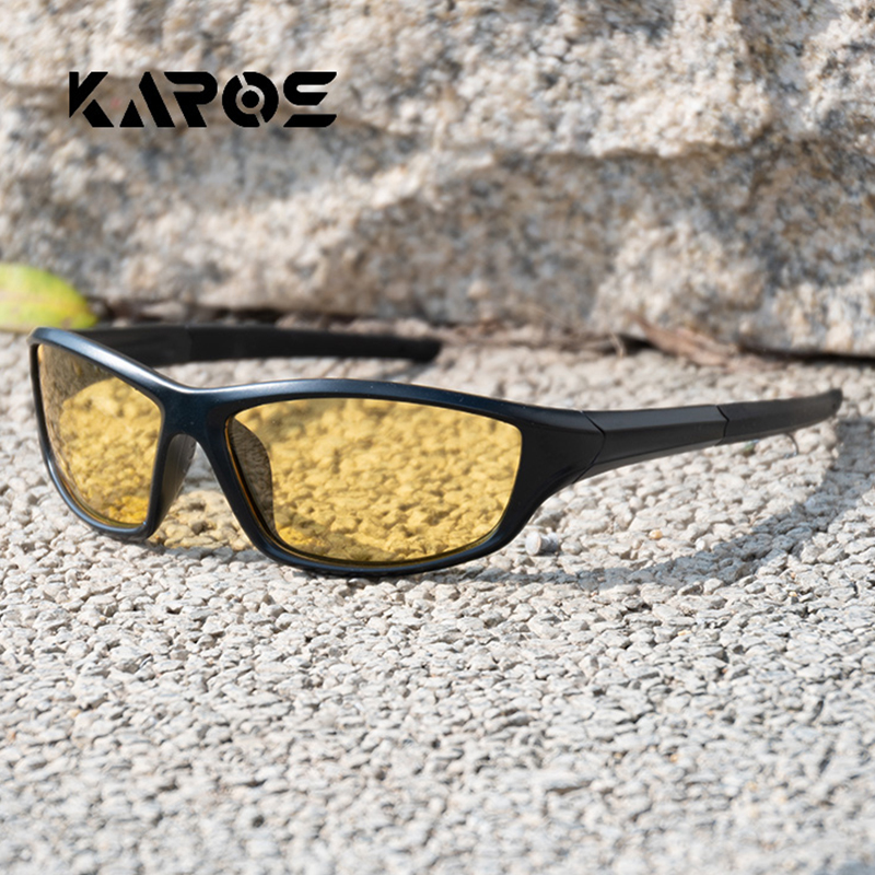 KAROS 偏光サイクリングサングラス UV400 スポーツ - Cycling Gear Essentials のレビューと価格