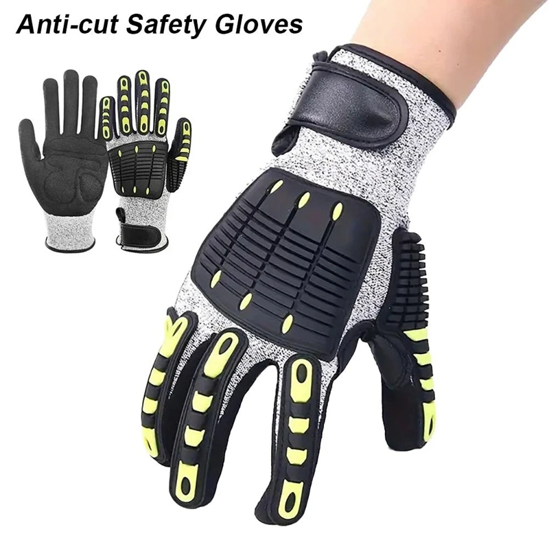 屋外安全保護手袋 防振 防衝撃 防切断 防衝突手袋 サイクリ - Cycling Gear Essentials のレビューと価格