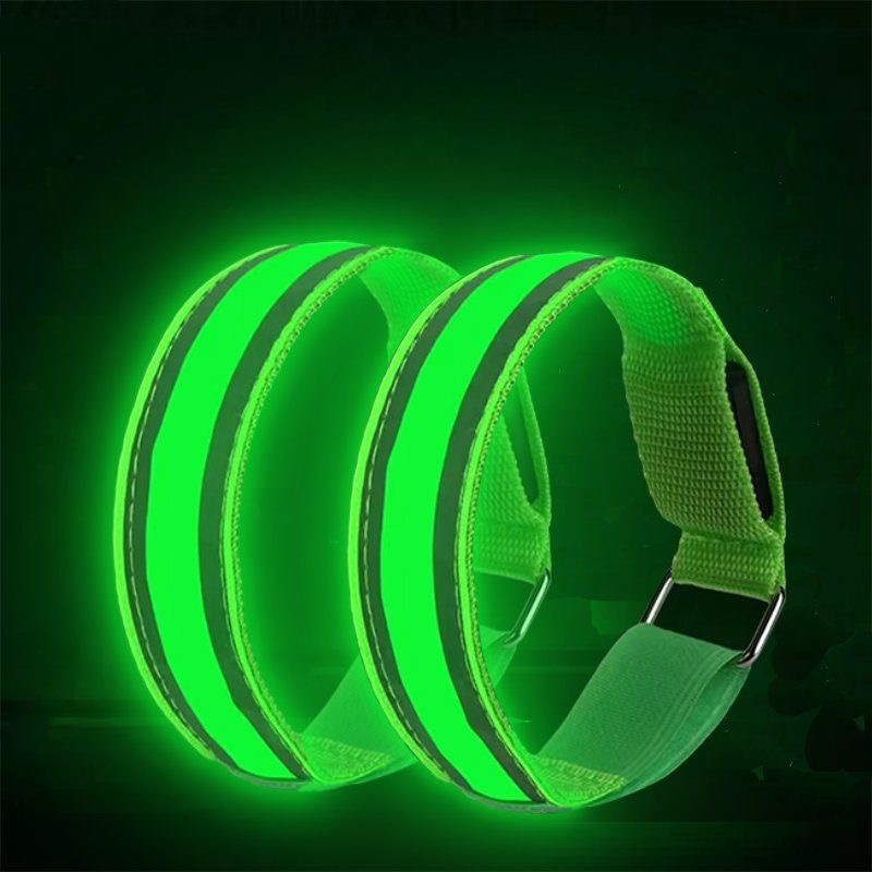 反射アームバンド 防水 LED 反射シートベルト 夜間走行用 - Cycling Gear Essentials のレビューと価格