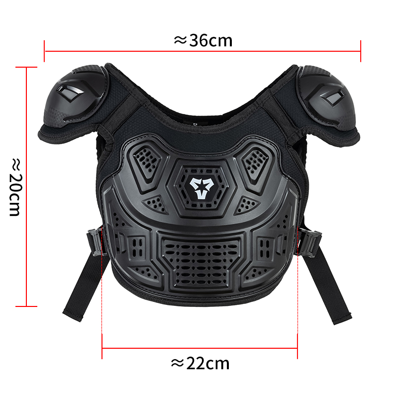 子供用バイク乗車用ボディアーマー キッズモトクロスバックベス - Cycling Protective Gear Kids のレビューと価格