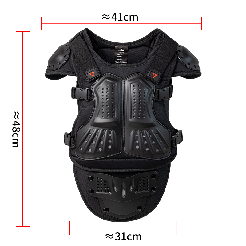 子供用バイク乗車用ボディアーマー キッズモトクロスバックベス - Cycling Protective Gear Kids のレビューと価格