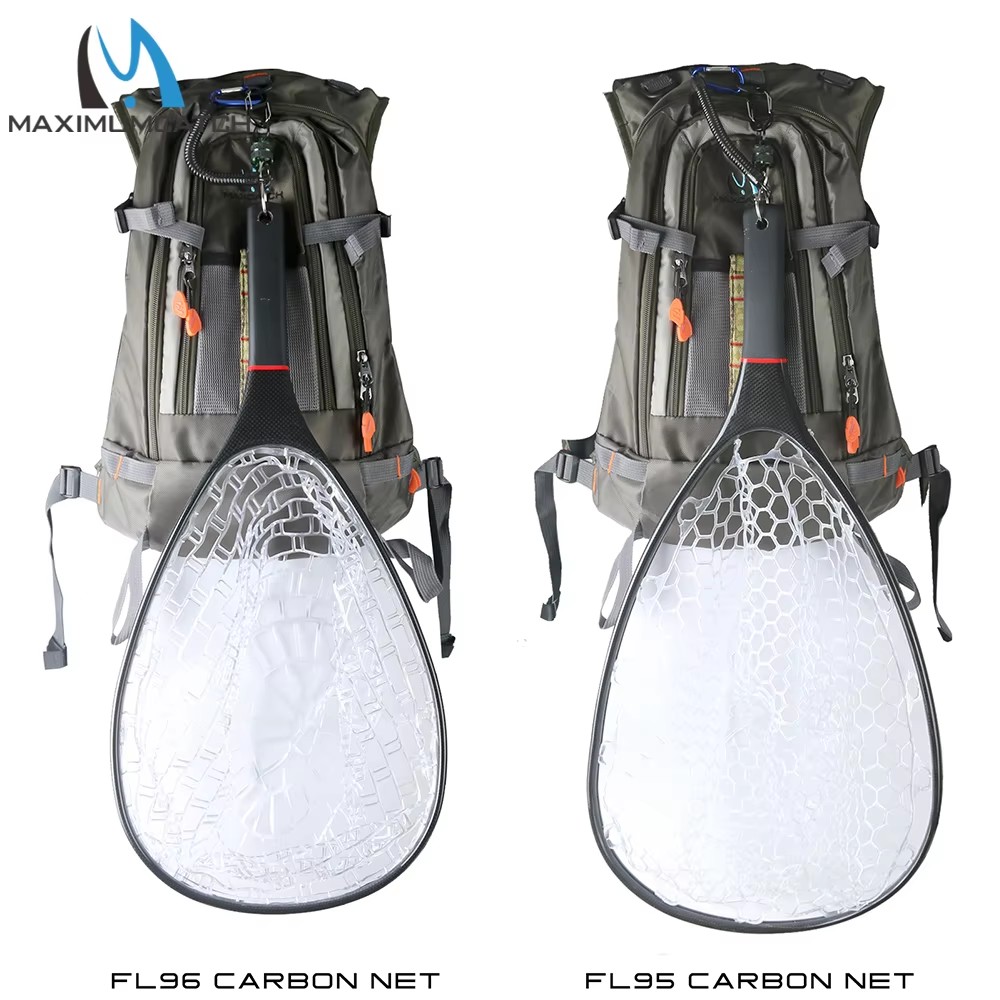 MAXCATCH カーボンファイバーランディングネット ラバ - Cycling Landing Gear のレビューと価格