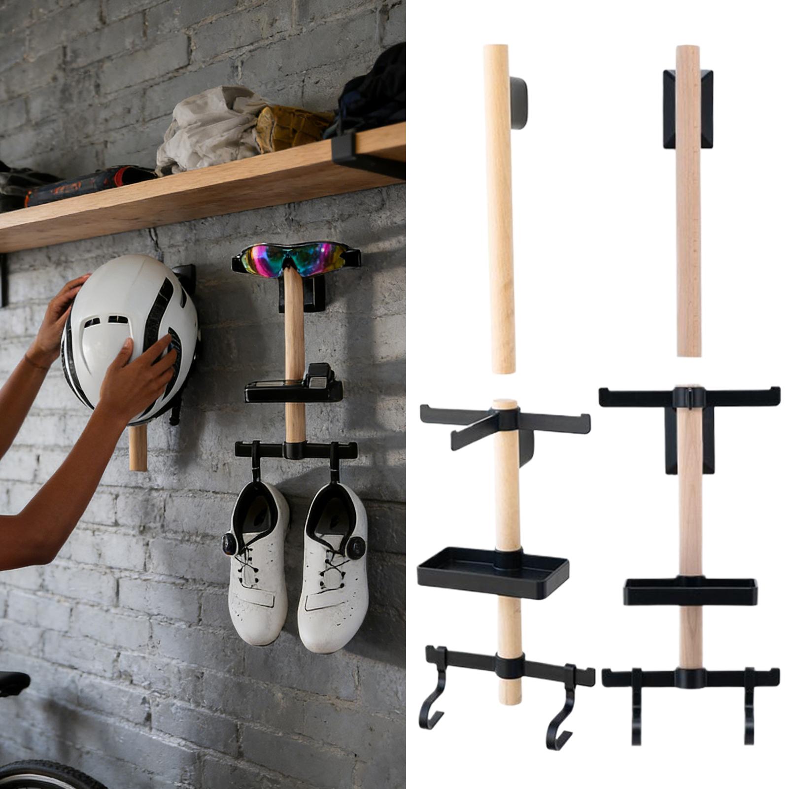 サイクリング用品収納壁掛けホルダー サイクリングヘルメット/ - Cycling Gear Display のレビューと価格