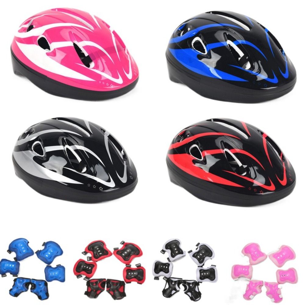 子供用の膝と肘のパッド、リストガード、スポーツ保護具、スクー - Cycling Protective Gear Kids のレビューと価格