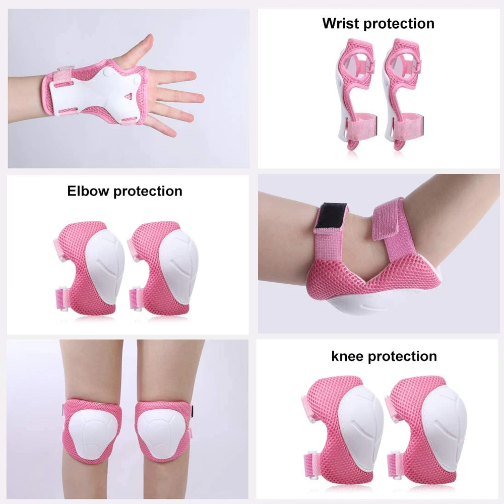 GOMOREON 6 ピース/セット子供用膝パッド肘パッドリ - Cycling Protective Gear Kids のレビューと価格