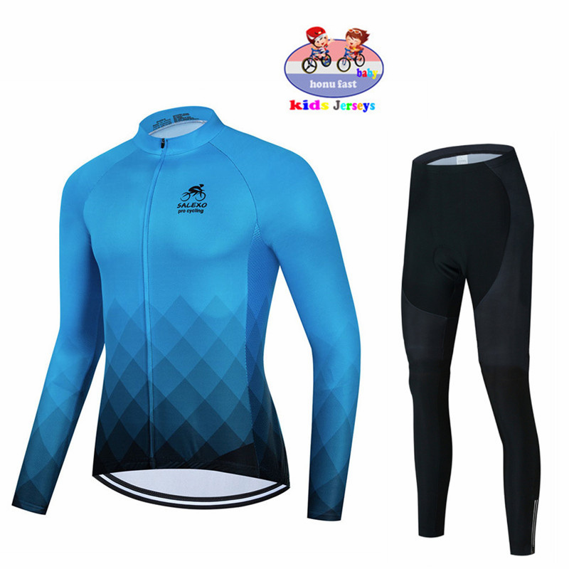 2026 春秋男の子通気性子供サイクリングジャージ速乾長袖  - Cycling Protective Gear Kids のレビューと価格