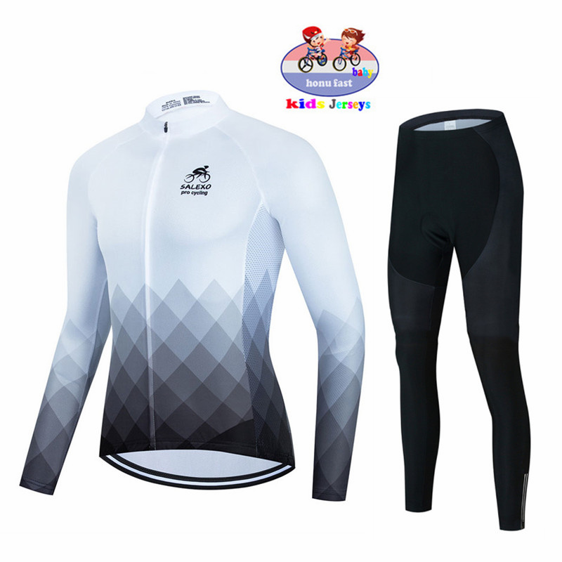 2026 春秋男の子通気性子供サイクリングジャージ速乾長袖  - Cycling Protective Gear Kids のレビューと価格