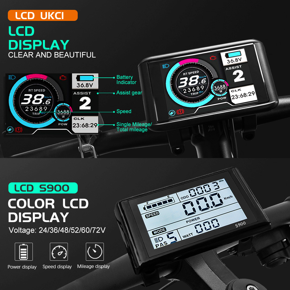 60V 3000W電動自転車変換キット 26-29インチ 7 - Cycling Gear Display のレビューと価格