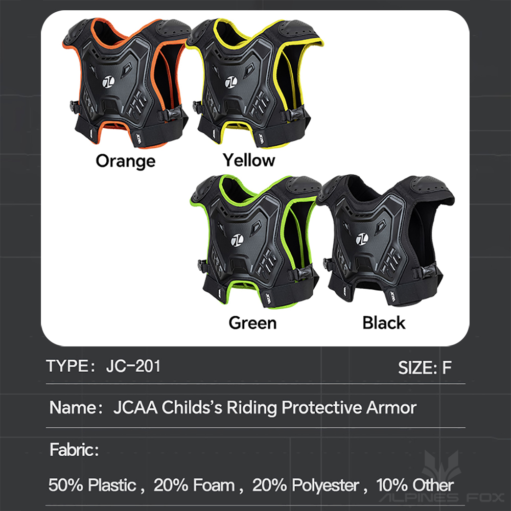 子供用モトクロスボディアーマー保護ベストDH ATVダートバ - Cycling Protective Gear Kids のレビューと価格