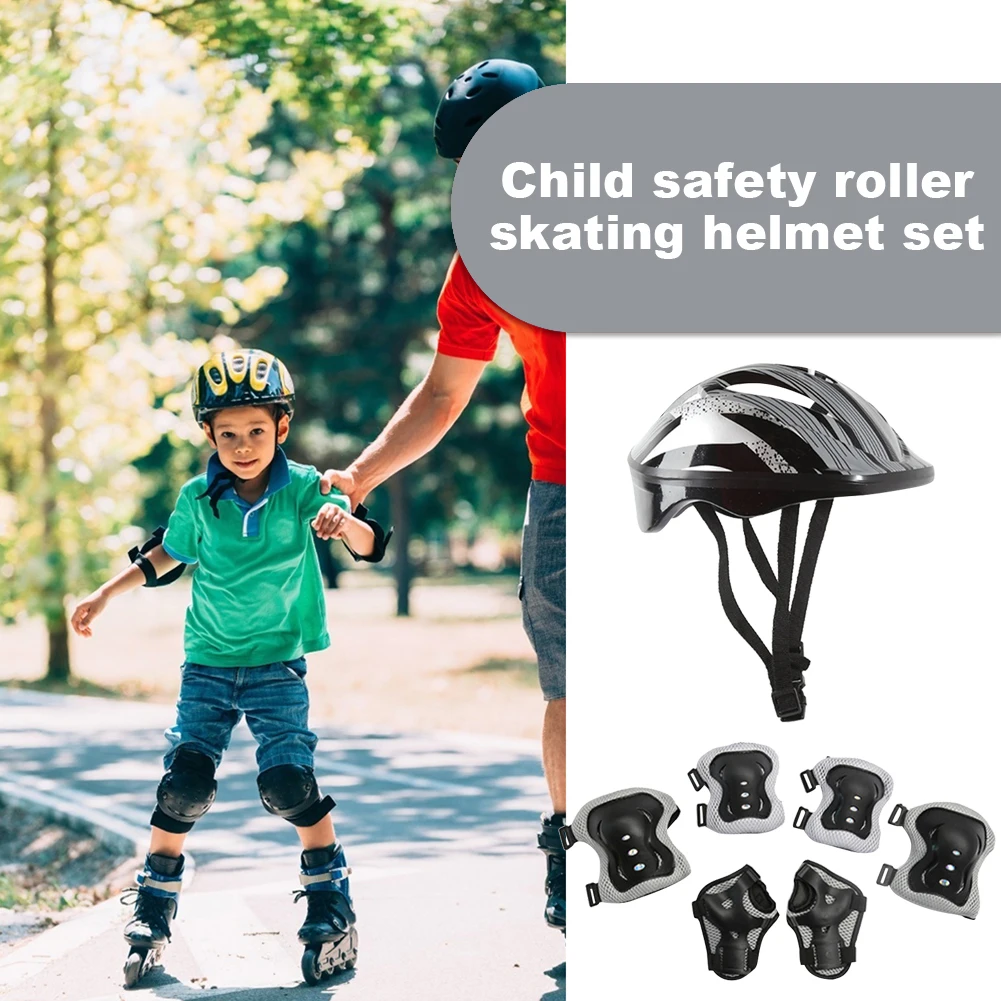 7 個の自転車スポーツ保護具セット調整可能な子供用安全スケー - Cycling Protective Gear Kids のレビューと価格