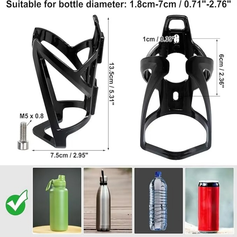 1 セットユニバーサルブラックプラスチック超軽量自転車ウォー - Cycling Gear Gifts のレビューと価格